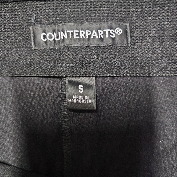 “Counterparts Women’s Black Pull-On Pants Size Small Stretch Career Dress Slacks - Picture 5 of 10